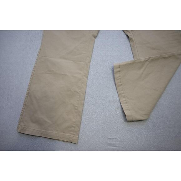 Old Navy Bootcut Flex Chino Khaki Pants Beige Casual Womens Sz 20 Plus NWT - Picture 2 of 7